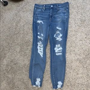 American Eagle super stretch high rise jeggings